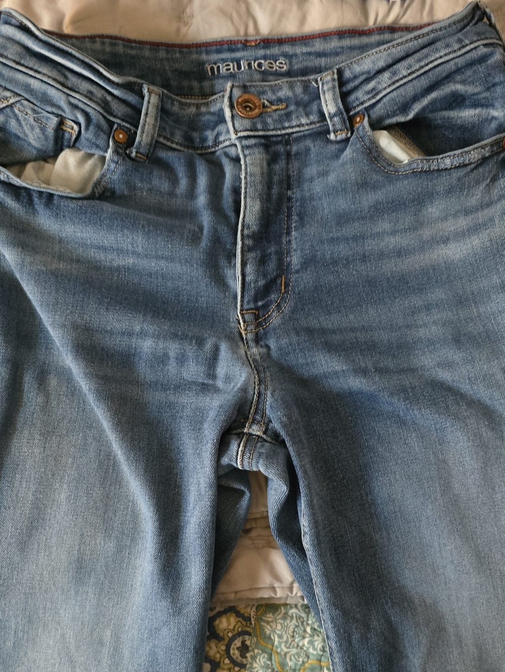 Maurices Men's Slim Straight Light Blue Jeans Size 10